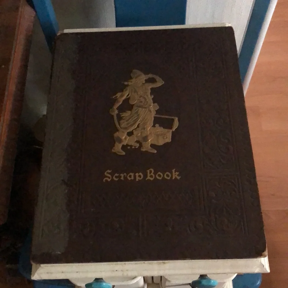 Vintage Pirate Theme Scrap Book Cover